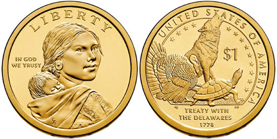 2013 Sacagawea Dollar