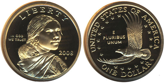 Proof Sacagawea Dollar