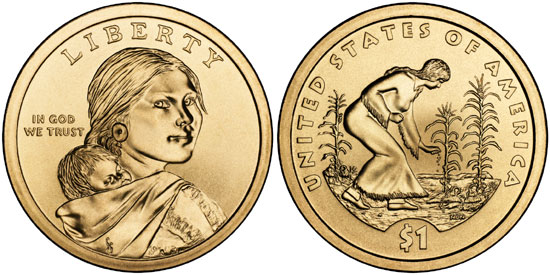 Sacagawea Dollar Coin