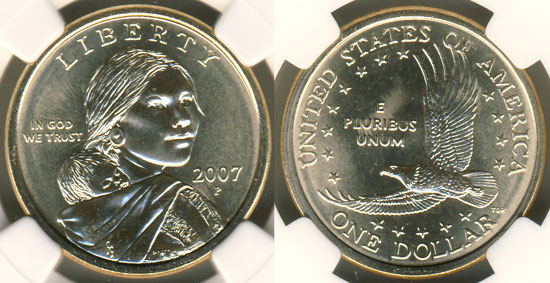 2007 Sacagawea Dollar