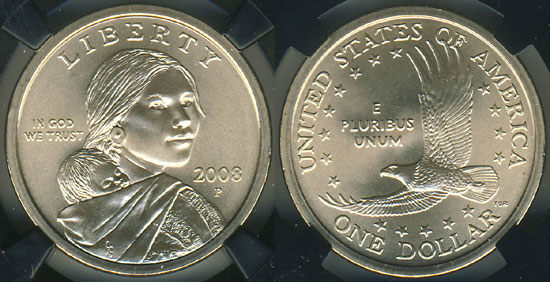 2008 Sacagawea Dollar