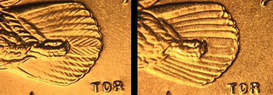 2000 P Sacagawea Dollar Cheerios Dollar - Boldy Detailed Tail