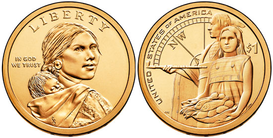 2014 Sacagawea Dollar