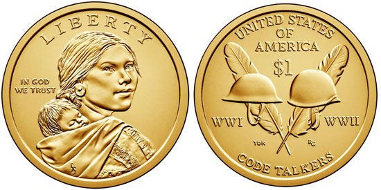 2016 Sacagawea Dollar